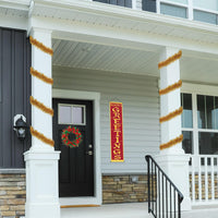 Gleam 'N Tinsel Garland Decoration- gold