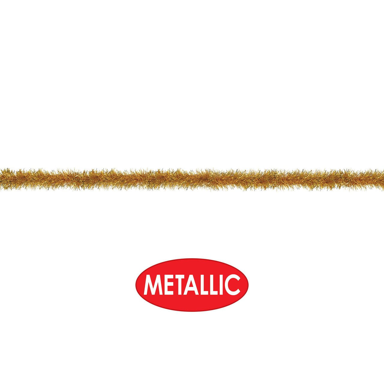 Gleam 'N Tinsel Garland Decoration- gold