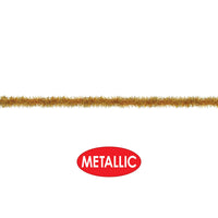 Gleam 'N Tinsel Garland Decoration- gold