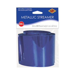 Gleam 'N Streamer Metallized Streamer - blue