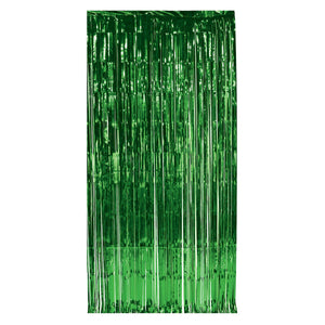Beistle 1-Ply Party Gleam 'N Curtain - green