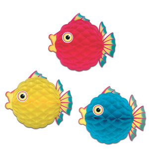Beistle Luau Party Tissue Bubble Fish