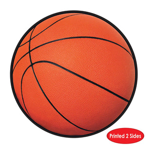 Bulk Sports Party Basketball Cutout (Case of 24) by Beistle