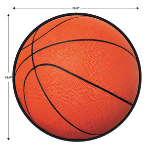 Bulk Sports Party Basketball Cutout (Case of 24) by Beistle