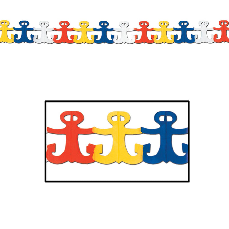 Beistle Anchor Party Garland