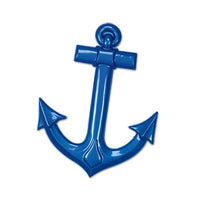 Beistle Plastic Ship's Party Anchor