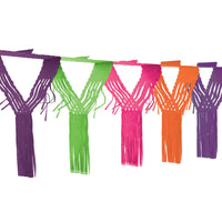 Beistle Fiesta Drop Fringe Garland - bright