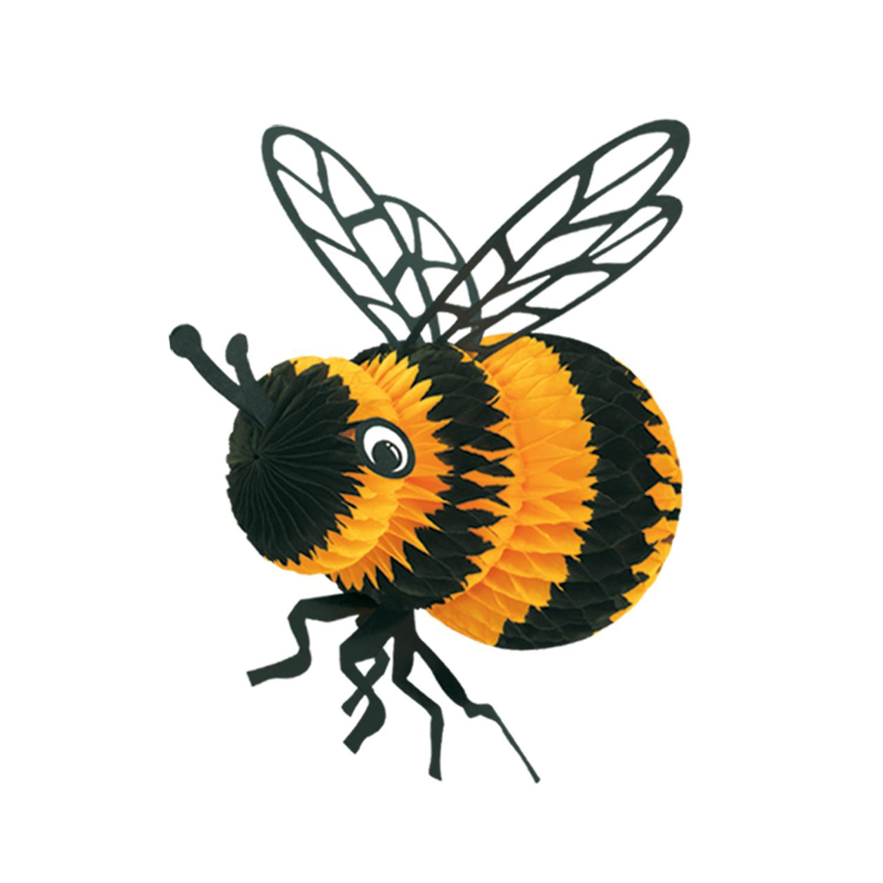 Bee R 18 Inch Tissue Party Bee 18 Inch Hanging Decoration | Beistle – Bulk Party Supplies