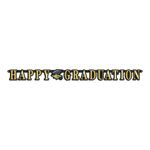 Beistle Happy Graduation Party Streamer