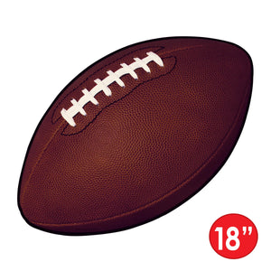 Bulk Football Party Cutout Decoration (Case of 24) by Beistle