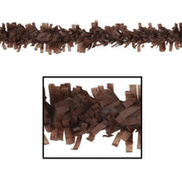 Beistle Tissue Festooning Party - brown