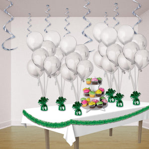 Bulk Tissue Festooning green Party Decoration (Case of 24) by Beistle