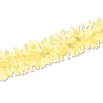 Beistle Tissue Party Festooning - yellow