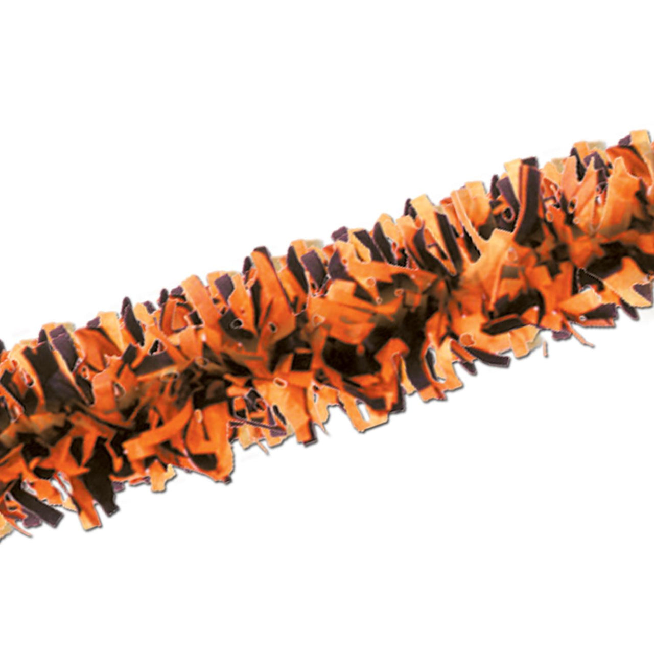 Halloween Packaged Tissue Festooning - orange & black