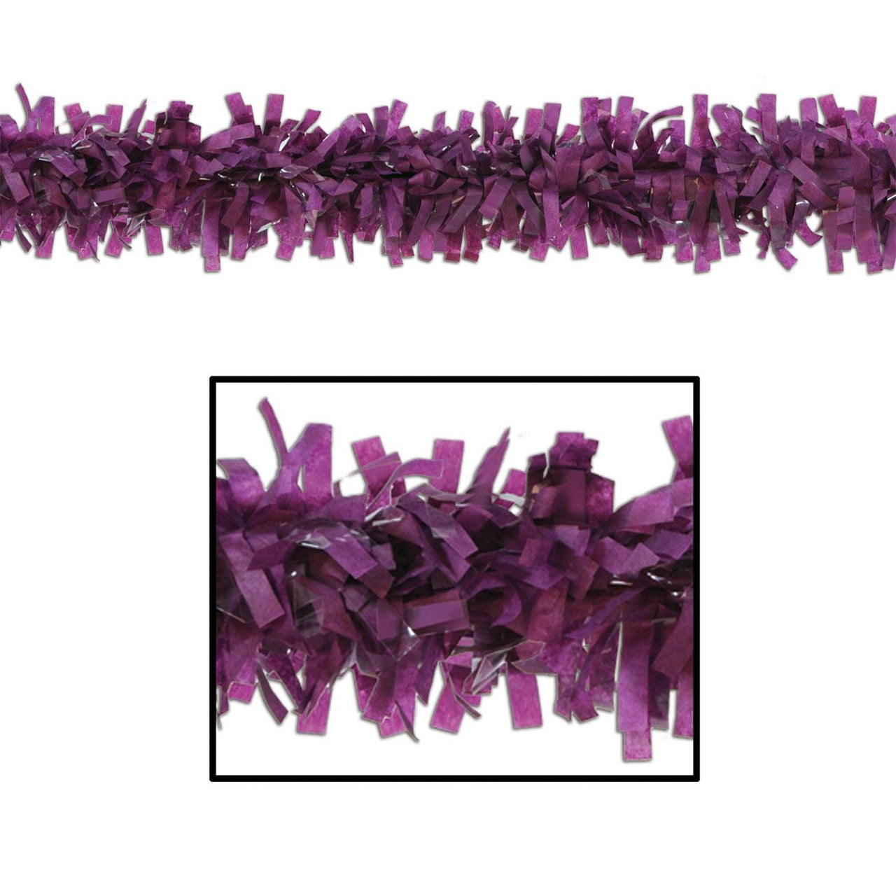 Beistle Packaged Party Tissue Festooning - purple