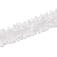 Beistle Packaged Tissue Party Festooning - white