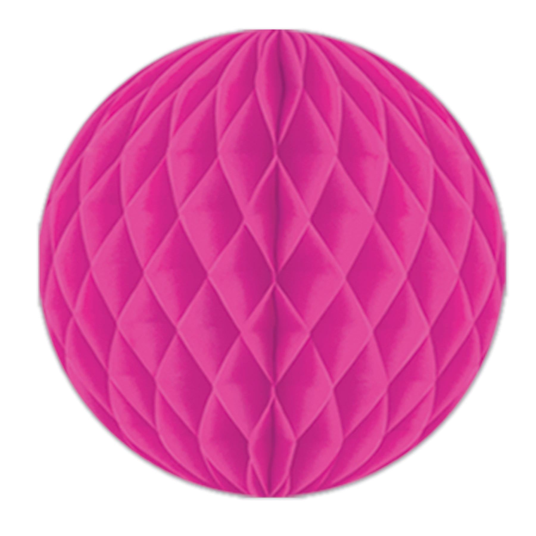 Beistle Party Tissue Ball - cerise