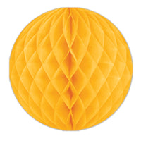 Beistle Party Tissue Ball - golden-yellow