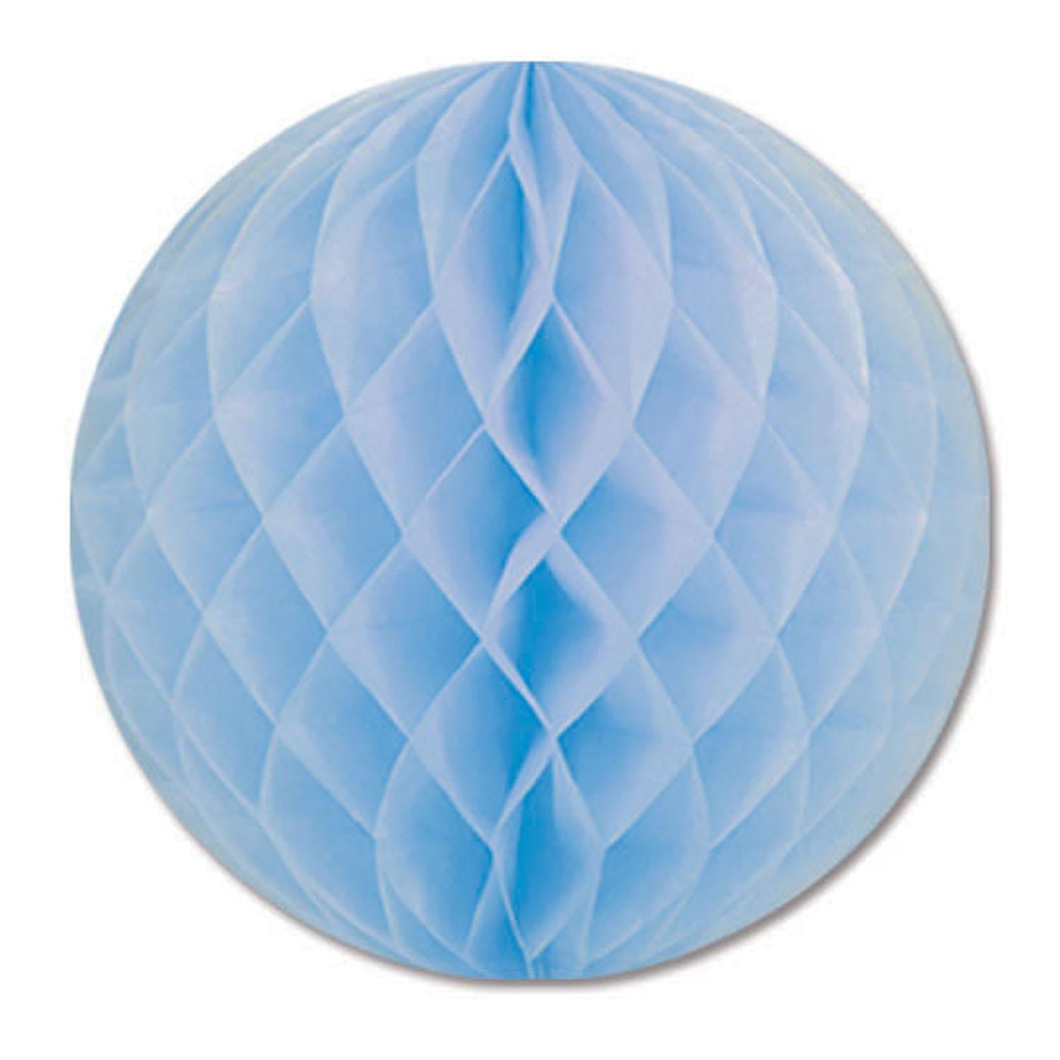 Beistle Party Tissue Ball - Light blue
