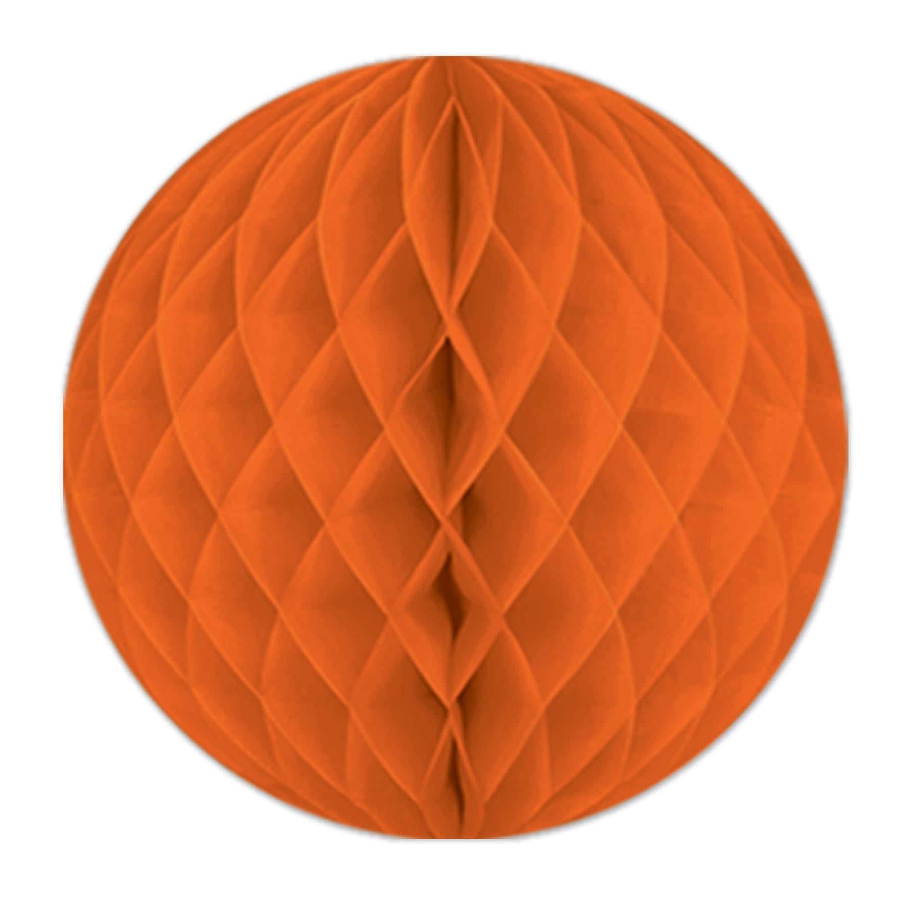Beistle Party Tissue Ball - orange
