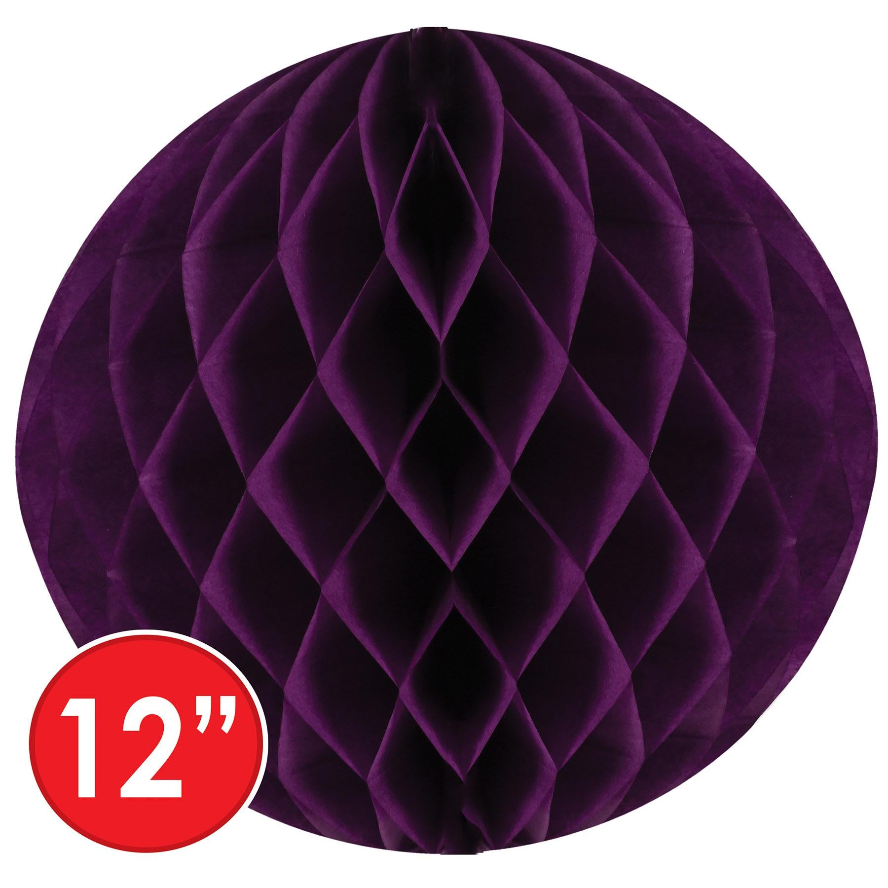 Beistle Party Tissue Ball - purple