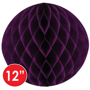 Party Decorations - Tissue Ball - purple