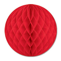 12 Inch- Beistle Party Tissue Ball - Red