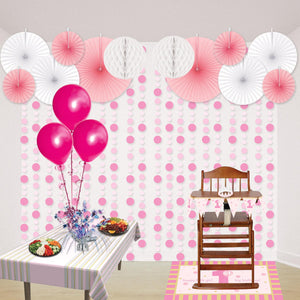Party Decorations - Tissue Ball - white