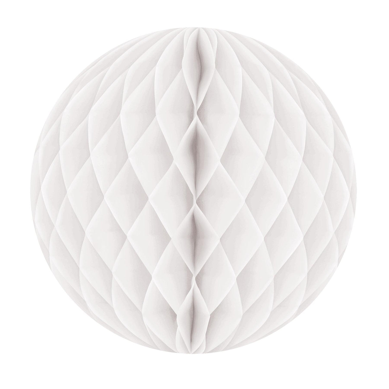 12 Inch - Beistle Party Tissue Ball - white