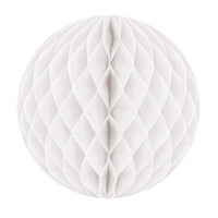 12 Inch - Beistle Party Tissue Ball - white