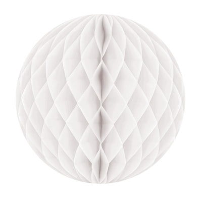 12 Inch - Beistle Party Tissue Ball - white