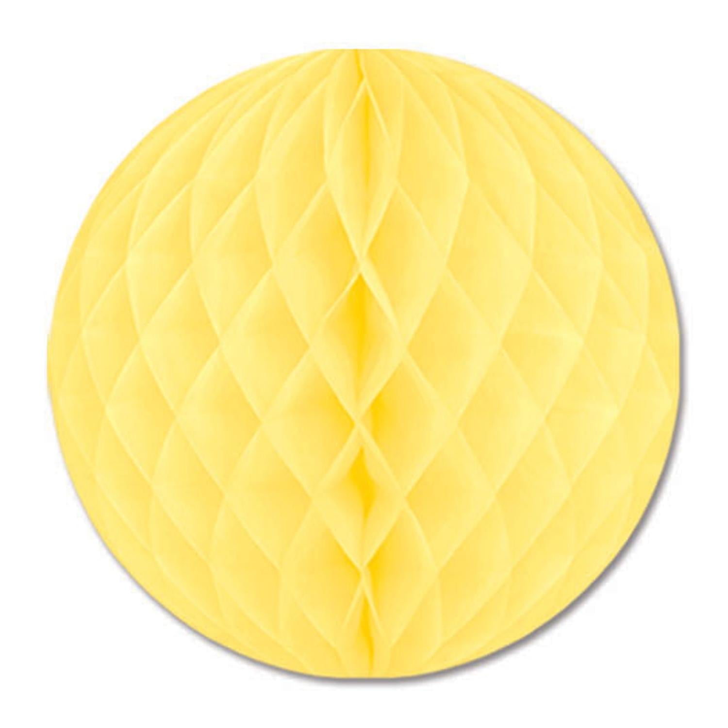 Beistle Party Tissue Ball - yellow