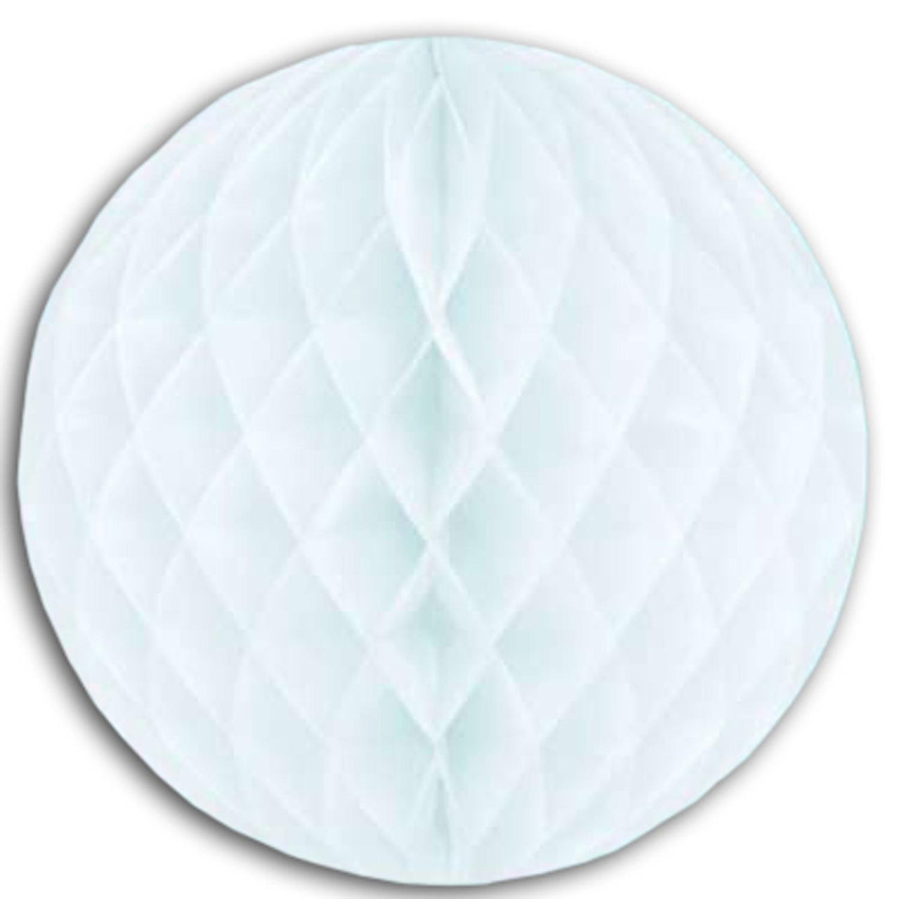 19 Inch- Beistle Party Tissue Ball - white