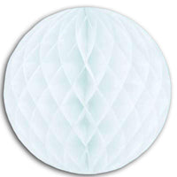 19 Inch- Beistle Party Tissue Ball - white