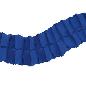 Beistle Packaged Party Leaf Garland - blue