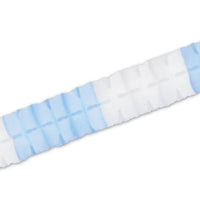 Beistle Packaged Party Leaf Garland - Light blue & white
