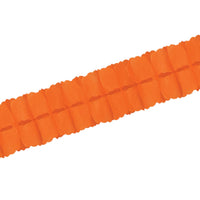 Beistle Packaged Party Leaf Garland - orange