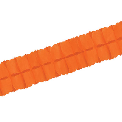 Beistle Packaged Party Leaf Garland - orange
