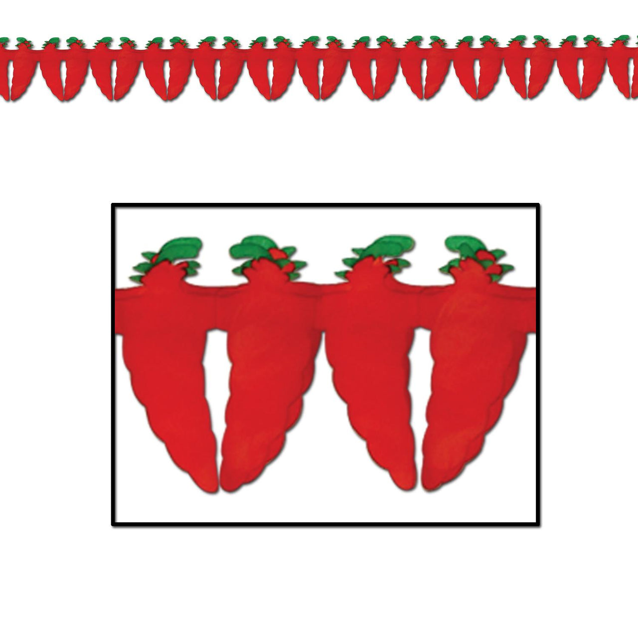 Beistle Fiesta Chili Pepper Garland