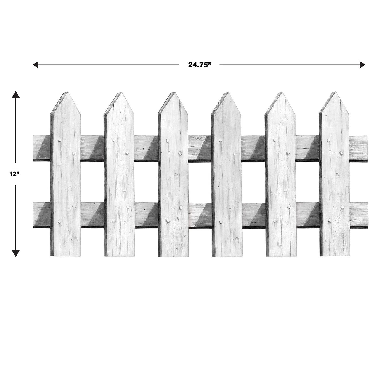 Party Supplies - Picket Fence Cutouts Party Decoration (Case of 36)
