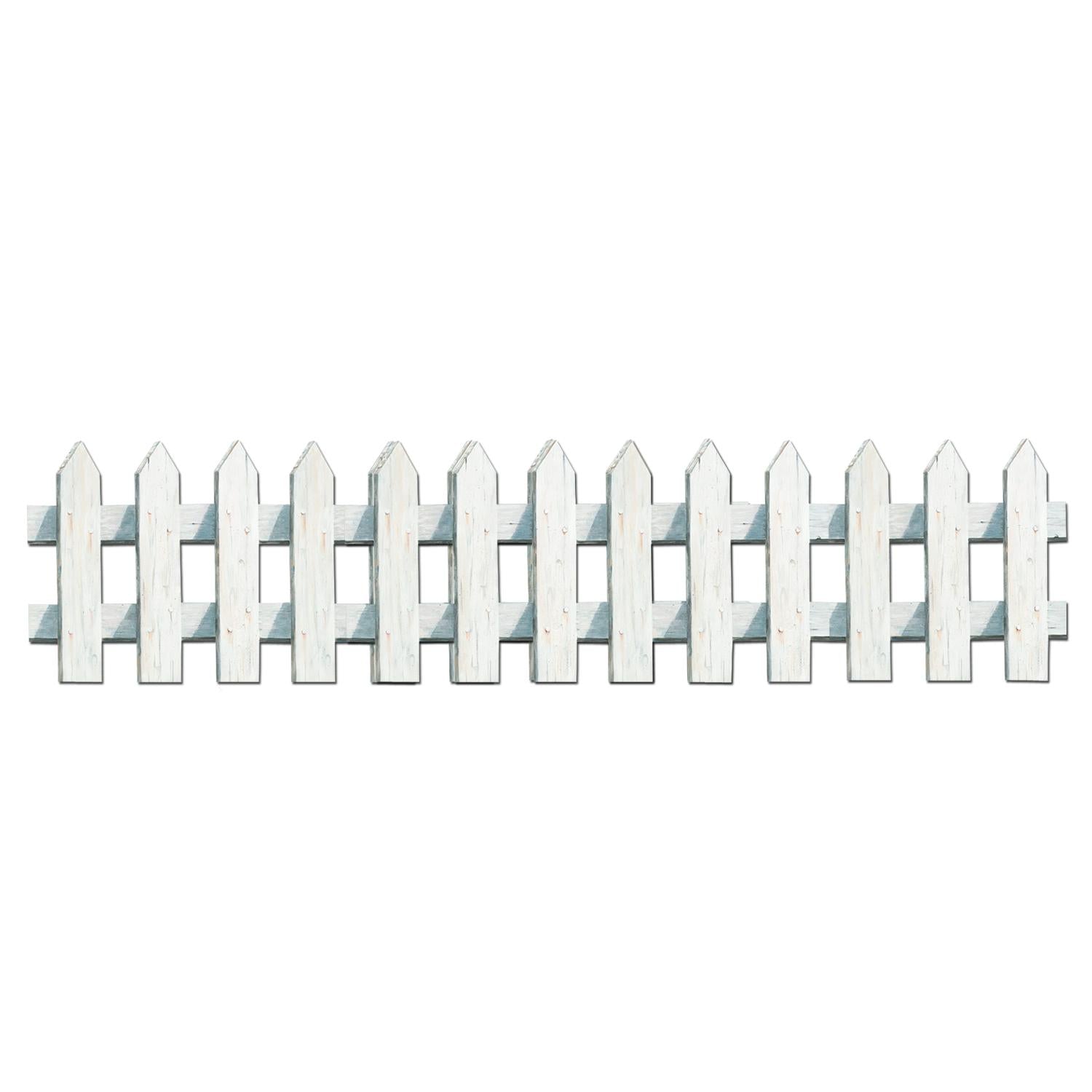 Picket Fence Party Cutouts (3 per Package)
