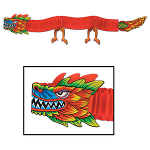 Beistle Asian Tissue Party Dragon