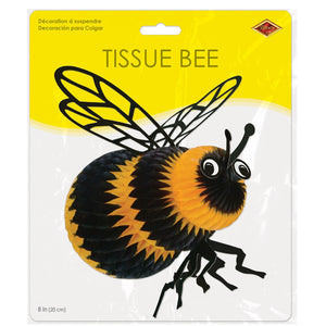 Bulk Party Decorations Tissue Bee (Case of 12) by Beistle