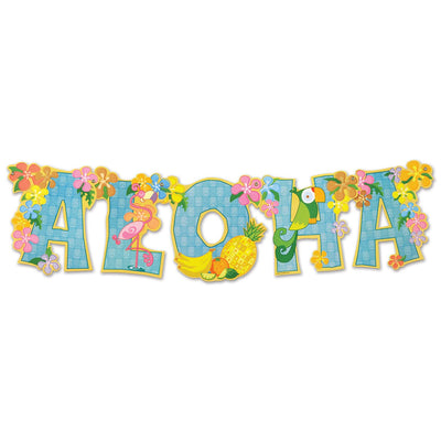 Beistle Luau Party Aloha Streamer
