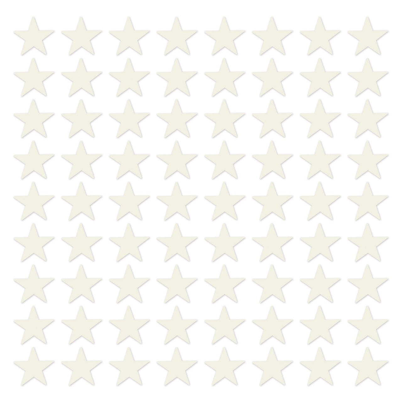 Party Decorations - Die-Cut Foil Star - white