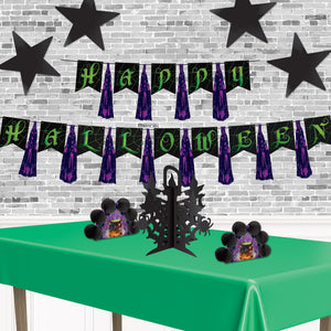 Awards Night Party Supplies - Die-Cut Foil Star - black