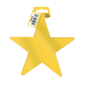 Bulk 9 inch Awards Night Gold Foil Star Decoration (Case of 36) by Beistle