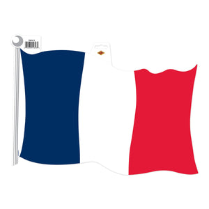 Beistle French Flag Cutout - French - 18 Inch