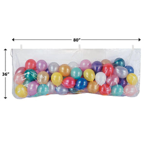 Plastic Balloon Bag with Balloons