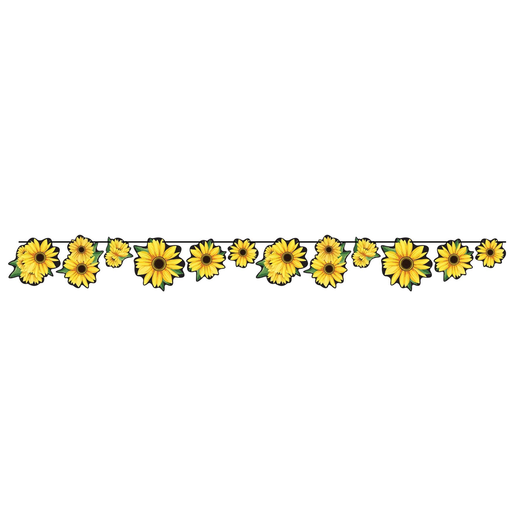 Sunflower Party Streamer